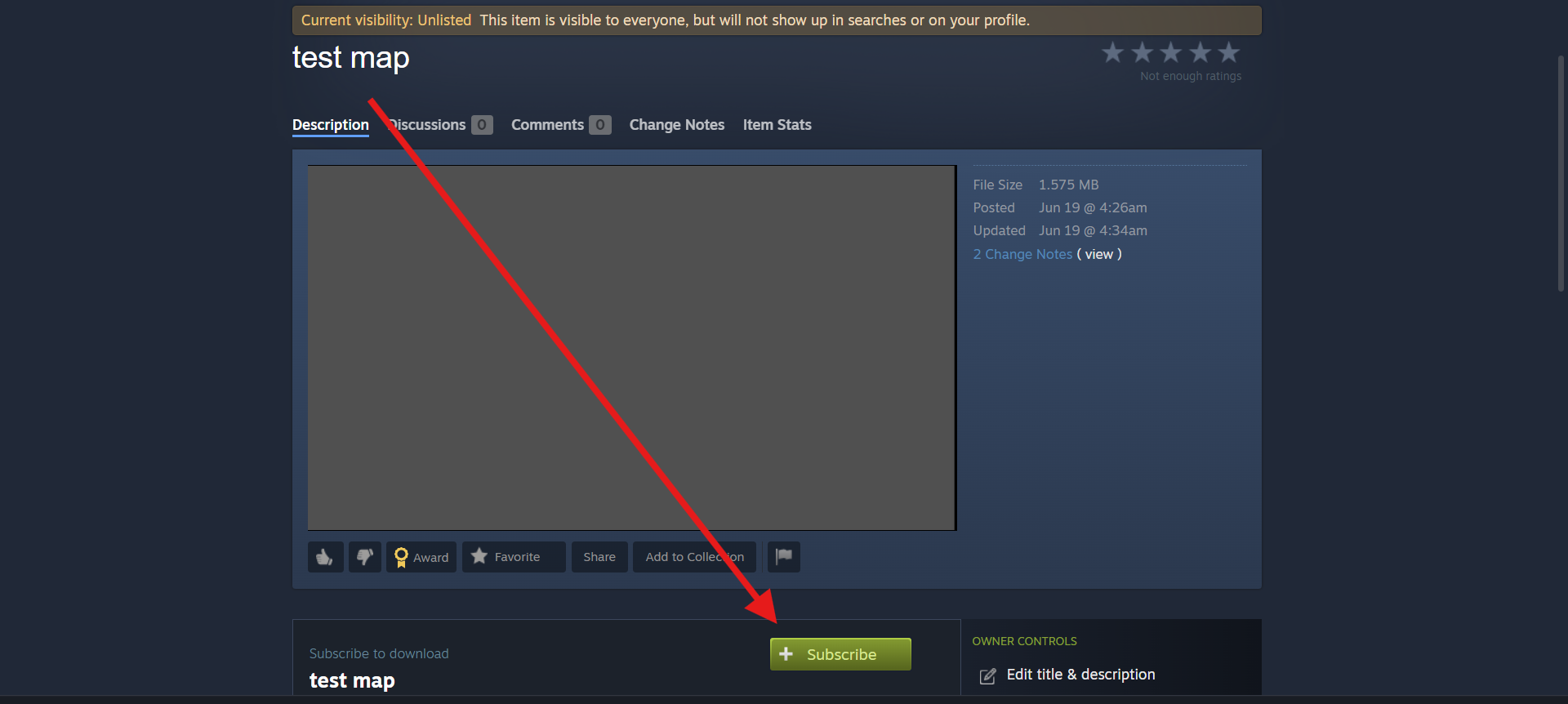 Map page shown to victim in Steam overlay