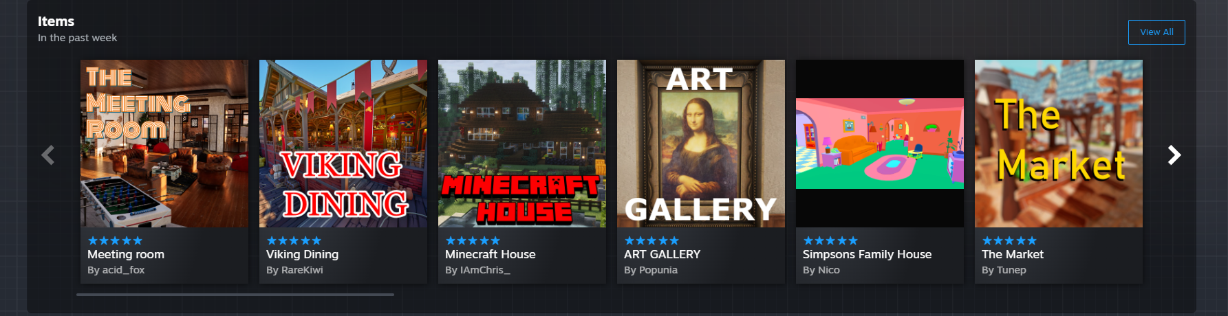 Steam Workshop page showing popular custom maps for Meccha Chameleon